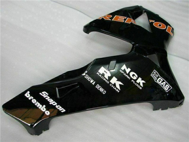 Negro Repsol Kits Completo Carenado Moto ABS Honda CBR 600 RR 2005-2006 Negro Repsol Kits Completo Carenado Moto ABS Honda CBR 600 RR 2005-2006