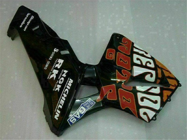 Negro Rojo Amarillo 46 Carenado Moto Honda CBR 600 RR 2005-2006 Negro Rojo Amarillo 46 Carenado Moto Honda CBR 600 RR 2005-2006