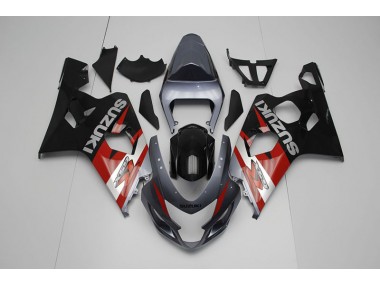Negro Rojo Carenado Moto Suzuki GSXR 750 K4 2004-2005
