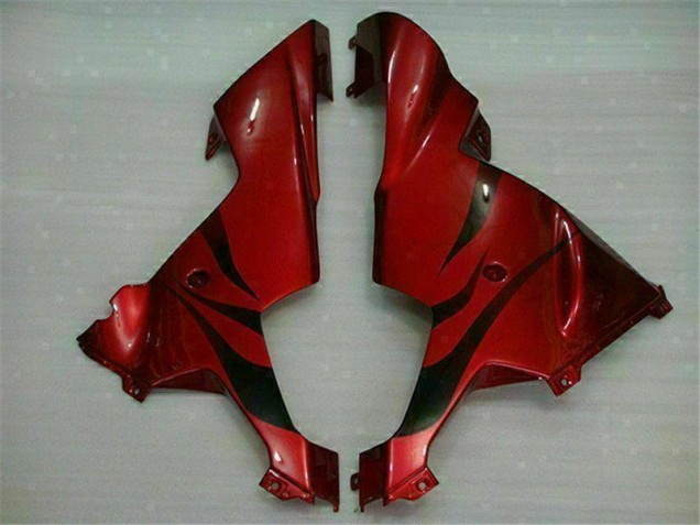 Negro Rojo Kit Carenado Moto Yamaha R1 2002-2003 Negro Rojo Kit Carenado Moto Yamaha R1 2002-2003
