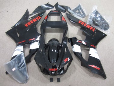 Negro Rojo Kit Carenado Moto Yamaha R1 2009-2011