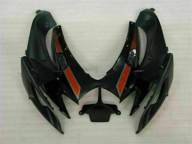 Negro Rojo Kits Carenado Moto Suzuki GSXR 600 / 750 K6 2006-2007 Negro Rojo Kits Carenado Moto Suzuki GSXR 600 / 750 K6 2006-2007