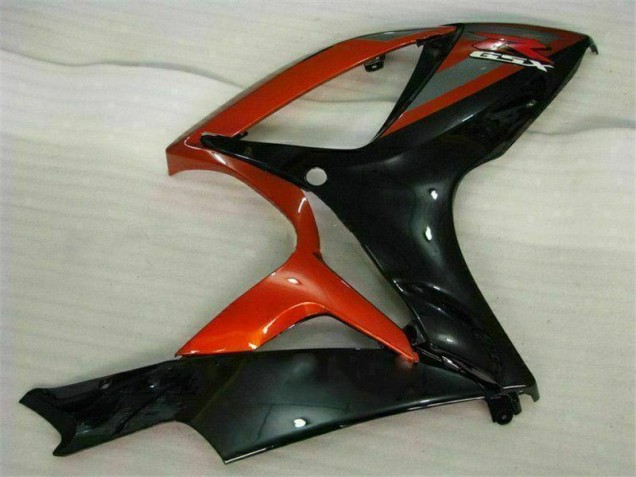 Negro Rojo Kits Carenado Moto Suzuki GSXR 600 / 750 K6 2006-2007 Negro Rojo Kits Carenado Moto Suzuki GSXR 600 / 750 K6 2006-2007