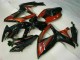 Negro Rojo Kits Carenado Moto Suzuki GSXR 600 / 750 K6 2006-2007 Negro Rojo Kits Carenado Moto Suzuki GSXR 600 / 750 K6 2006-2007