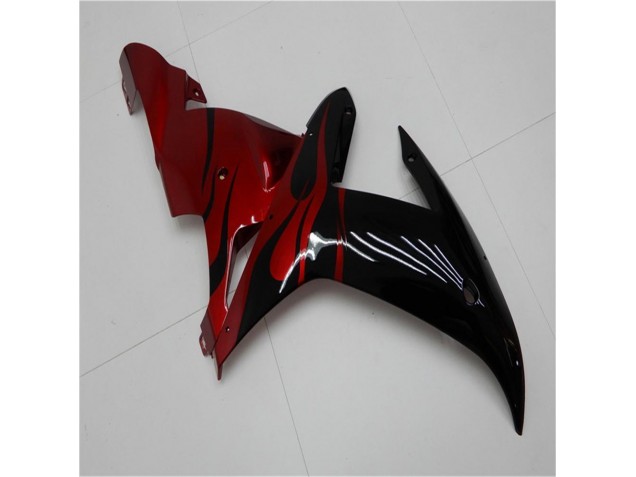 Negro Rojo Kits Completo Carenado Moto ABS Yamaha R1 2002-2003 Negro Rojo Kits Completo Carenado Moto ABS Yamaha R1 2002-2003