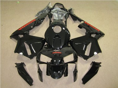 Negro Rojo Kits Completo Carenado Moto Honda CBR 600 RR 2005-2006