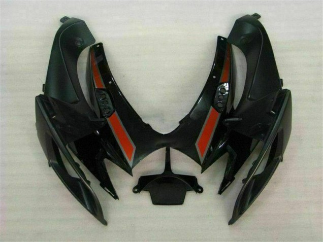 Negro Rojo Kits Completo Carenado Moto Suzuki GSXR 600 / 750 K6 2006-2007 Negro Rojo Kits Completo Carenado Moto Suzuki GSXR 600 / 750 K6 2006-2007