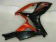 Negro Rojo Kits Completo Carenado Moto Suzuki GSXR 600 / 750 K6 2006-2007 Negro Rojo Kits Completo Carenado Moto Suzuki GSXR 600 / 750 K6 2006-2007