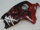 Negro Rojo Llama Carenado Moto Suzuki GSXR 1300 Hayabusa 1996-2007 Negro Rojo Llama Carenado Moto Suzuki GSXR 1300 Hayabusa 1996-2007