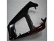 Negro Rojo Llama Plástico Moto Yamaha R6 2003-2005 Negro Rojo Llama Plástico Moto Yamaha R6 2003-2005