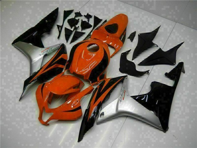Negro Rojo Plata Carenado Moto Honda CBR 600 RR 2007-2008 Negro Rojo Plata Carenado Moto Honda CBR 600 RR 2007-2008