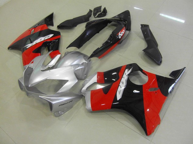 Negro Rojo Plata Kits Completo Carenado Moto Honda CBR 600 F4i 2004-2007 Negro Rojo Plata Kits Completo Carenado Moto Honda CBR 600 F4i 2004-2007
