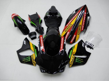 Negro Stanley Carenado Moto Yamaha R1 2015-2019