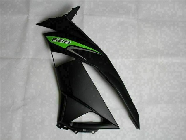 Negro Verde 636 Carenado Moto Kawasaki ZX6R 2009-2012 Negro Verde 636 Carenado Moto Kawasaki ZX6R 2009-2012