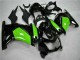 Negro Verde Carrocería Motocicletas Kawasaki EX250 2008-2012 Negro Verde Carrocería Motocicletas Kawasaki EX250 2008-2012