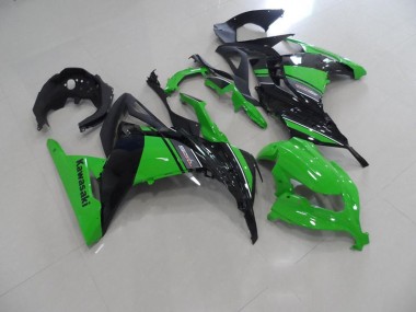Negro Verde Carrocería Motocicletas Kawasaki ZX 300R 2013-2016