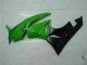 Negro Verde Kit Carenado Inyección Kawasaki ZX6R 2009-2012 Negro Verde Kit Carenado Inyección Kawasaki ZX6R 2009-2012