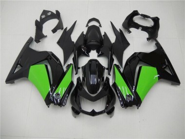 Negro Verde Kit Completo Carenado Moto Kawasaki EX250 2008-2012