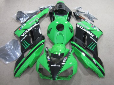 Negro Verde Monster Kit Carenado ABS Completo Honda CBR 1000 RR 2004-2005