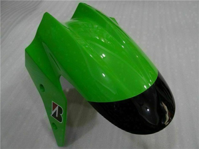 Negro Verde Plástico Moto Kawasaki EX250 2008-2012 Negro Verde Plástico Moto Kawasaki EX250 2008-2012