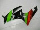 Negro Verde Roja Carenado Moto Kawasaki ZX6R 2009-2012 Negro Verde Roja Carenado Moto Kawasaki ZX6R 2009-2012