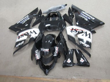 Negro West Ninja Carenado Moto Kawasaki ZX10R 2003-2005