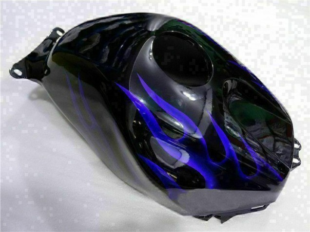 Negro con Azul Llama Carenado Moto Honda CBR 600 RR 2003-2004 Negro con Azul Llama Carenado Moto Honda CBR 600 RR 2003-2004