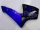 Negro con Azul Llama Carenado Moto Honda CBR 600 RR 2003-2004 Negro con Azul Llama Carenado Moto Honda CBR 600 RR 2003-2004
