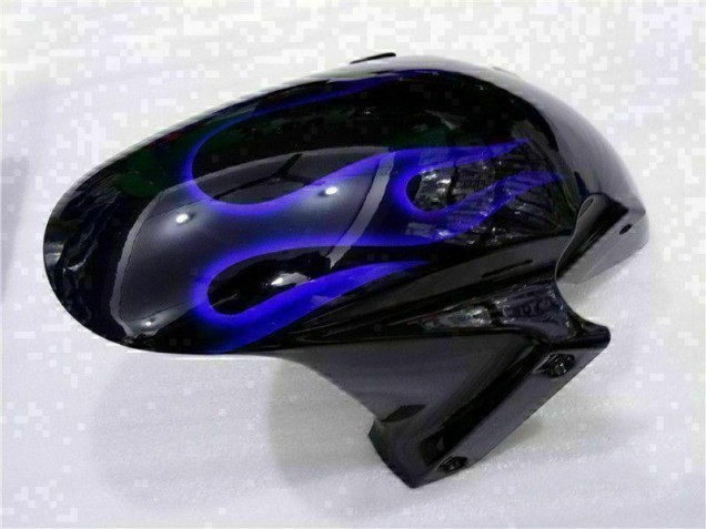 Negro con Azul Llama Carenado Moto Honda CBR 600 RR 2003-2004 Negro con Azul Llama Carenado Moto Honda CBR 600 RR 2003-2004