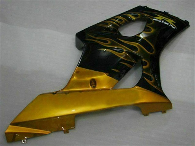 Oro Negro Carenado Moto Suzuki GSXR 1000 K3 2003-2004 Oro Negro Carenado Moto Suzuki GSXR 1000 K3 2003-2004