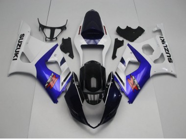 Oscuro Azul Frente & Azul Carenado Moto Suzuki GSXR 1000 K3 2003-2004