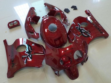 Oscuro Rojo Carenado Moto Honda CBR 250 RR MC22 1991-1998