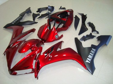 Oscuro Rojo Carenado Moto Yamaha R1 2004-2006