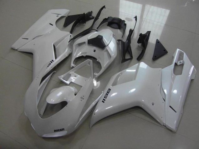 Pear Blanco Negro Calcomanías Carenado Moto Ducati 848 1098 1198 2007-2014 Pear Blanco Negro Calcomanías Carenado Moto Ducati 848 1098 1198 2007-2014