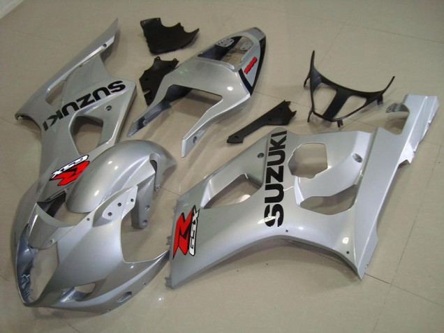 Plata ABS Moto Plástico Suzuki GSXR 1000 K3 2003-2004 Plata ABS Moto Plástico Suzuki GSXR 1000 K3 2003-2004