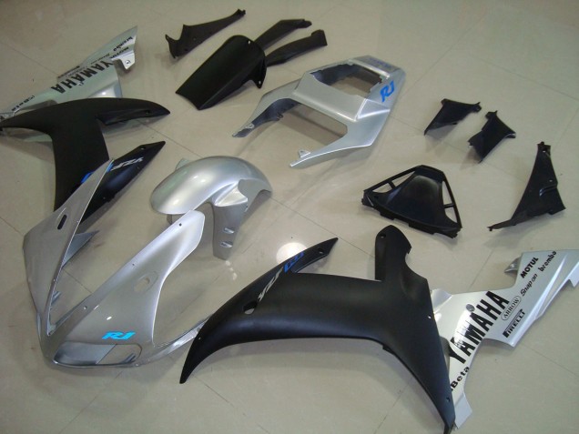 Plata Azul Carenado Moto Yamaha R1 2002-2003 Plata Azul Carenado Moto Yamaha R1 2002-2003