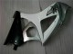Plata Blanco Carenado Moto Suzuki GSXR 1000 K7 2007-2008 Plata Blanco Carenado Moto Suzuki GSXR 1000 K7 2007-2008