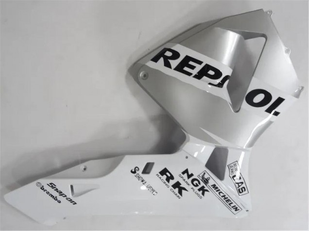 Plata Blanco Negro Repsol Carenado Moto Honda CBR 600 RR 2003-2004 Plata Blanco Negro Repsol Carenado Moto Honda CBR 600 RR 2003-2004