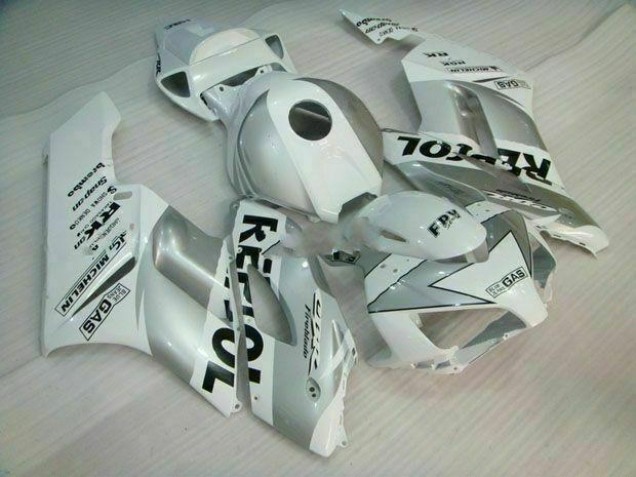 Plata Blanco Repsol Kit Carenado ABS Completo Honda CBR 1000 RR 2004-2005 Plata Blanco Repsol Kit Carenado ABS Completo Honda CBR 1000 RR 2004-2005