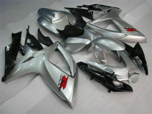 Plata Kit Carenado ABS Completo Suzuki GSXR 600 / 750 K6 2006-2007 Plata Kit Carenado ABS Completo Suzuki GSXR 600 / 750 K6 2006-2007