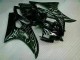 Plata Llama Negro Carenado Moto Yamaha R6 2006-2007