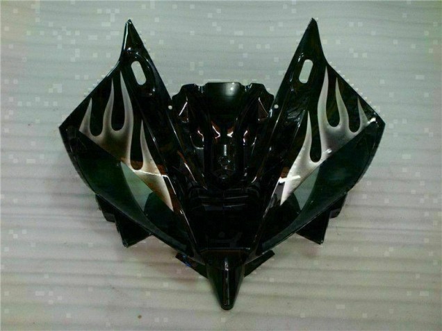 Plata Llama Negro Carenado Moto Yamaha R6 2006-2007