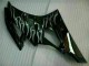Plata Llama Negro Carenado Moto Yamaha R6 2006-2007