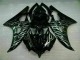 Plata Llama Negro Carenado Moto Yamaha R6 2006-2007
