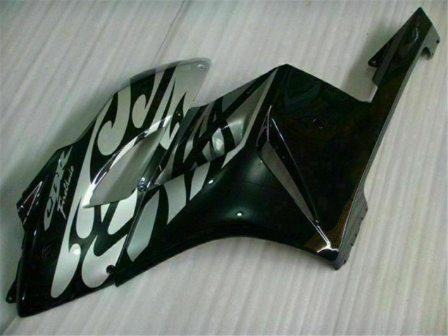 Plata Negro Carenado Moto Honda CBR 1000 RR 2004-2005 Plata Negro Carenado Moto Honda CBR 1000 RR 2004-2005