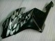 Plata Negro Carenado Moto Honda CBR 1000 RR 2004-2005 Plata Negro Carenado Moto Honda CBR 1000 RR 2004-2005