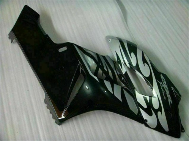 Plata Negro Carenado Moto Honda CBR 1000 RR 2004-2005 Plata Negro Carenado Moto Honda CBR 1000 RR 2004-2005