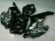 Plata Negro Carenado Moto Honda CBR 1000 RR 2004-2005 Plata Negro Carenado Moto Honda CBR 1000 RR 2004-2005