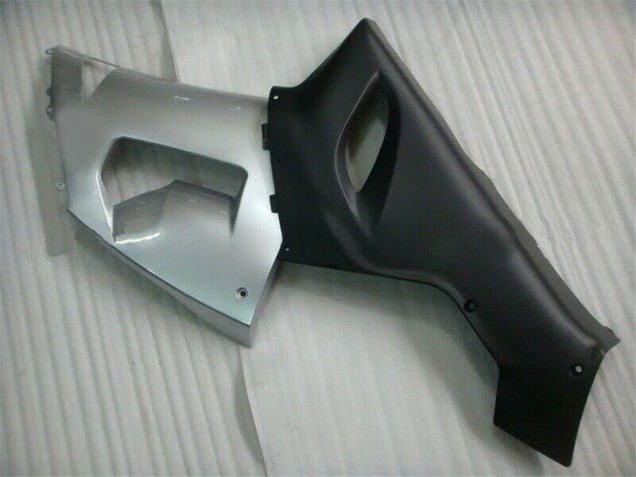 Plata Negro Carenado Moto Kawasaki ZX6R 2005-2006 Plata Negro Carenado Moto Kawasaki ZX6R 2005-2006