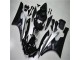 Plata Negro Carenado Moto & Plástico Yamaha R6 2006-2007 Plata Negro Carenado Moto & Plástico Yamaha R6 2006-2007